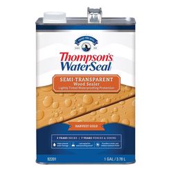 Thompson's WaterSeal Semi-Transparent Harvest Gold Water-Based Acrylic/Alkyd/Urethane Waterproofing
