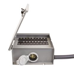 Reliance Controls Pro/Tran 2 30 amps 120/240 V 10 space 10 circuits Surface Mount Transfer Switch