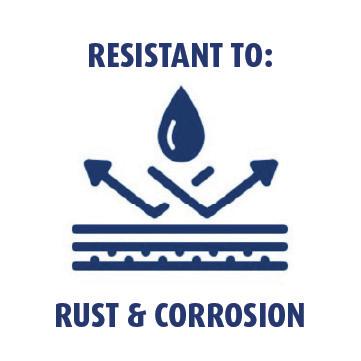 Stops Rust & Corrosion